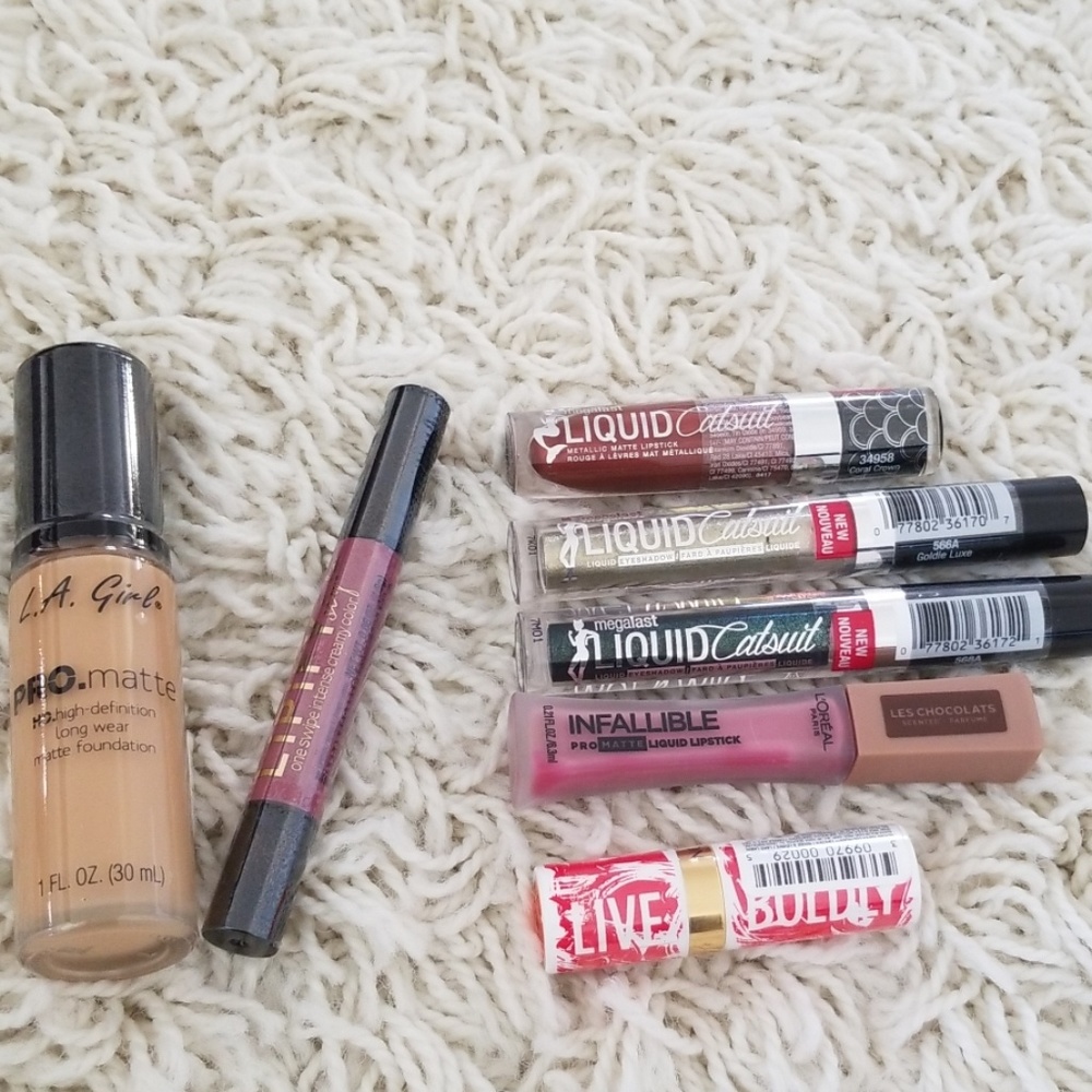 L.A. girl and Wet n Wild lot